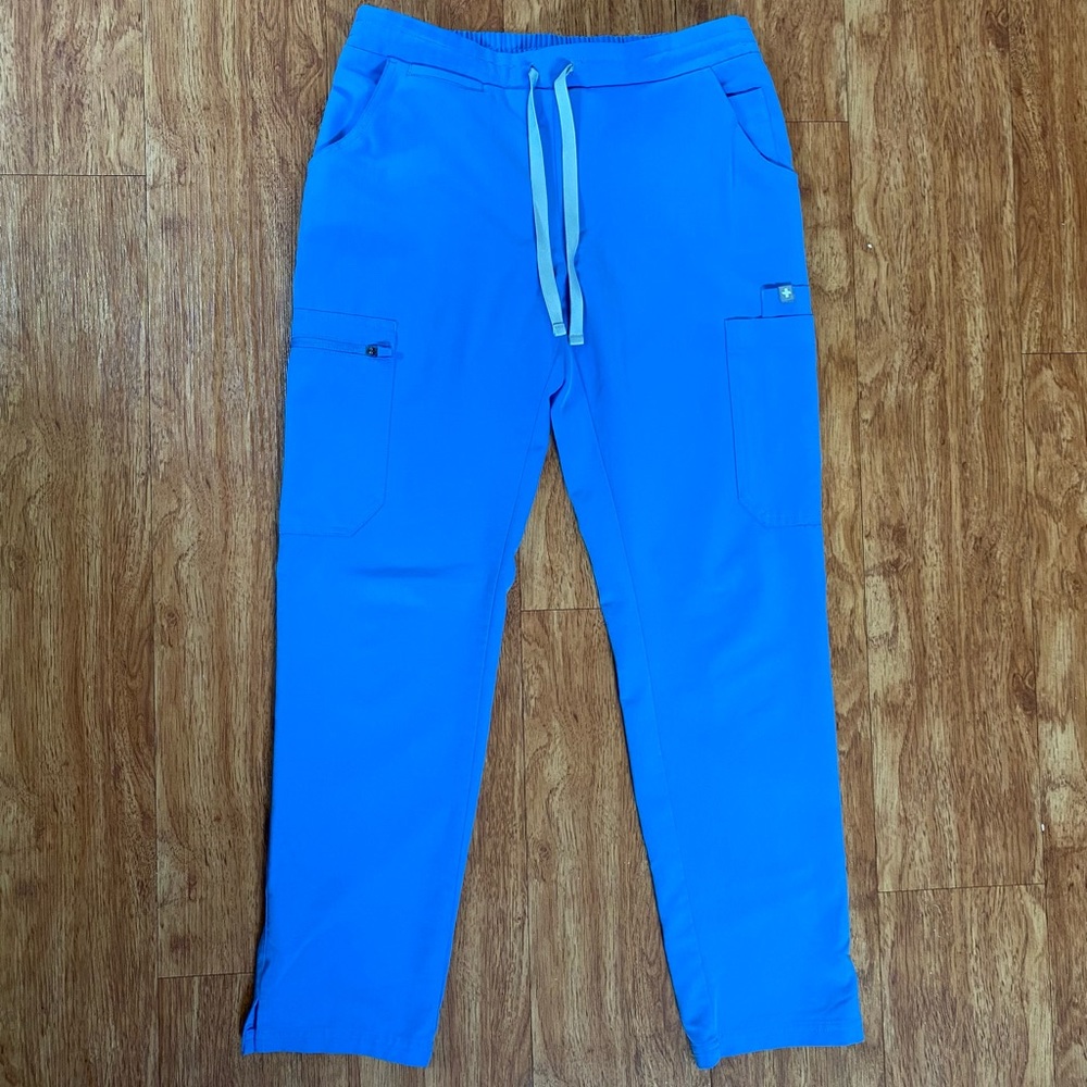 Ceil blue Figs Yola Skinny Scrub Pants